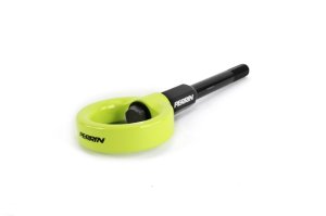 Subaru WRX STI Tow Hook Kit - Front - Perrin Performance - Neon Yellow - `02-`07